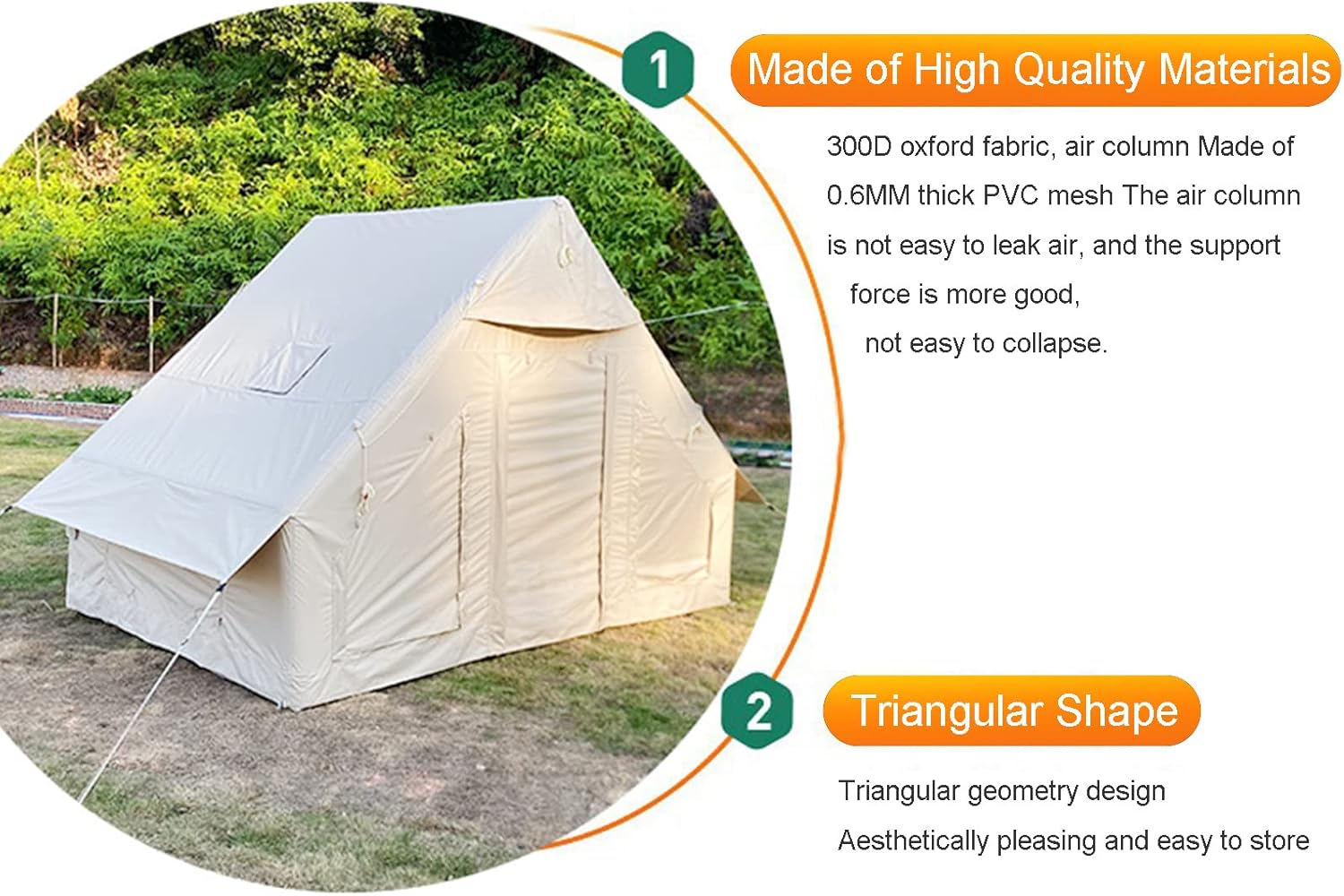 スームルーム ロッジ型テント 4人用 1回使用Soomloom Dodona 4P ロッジ