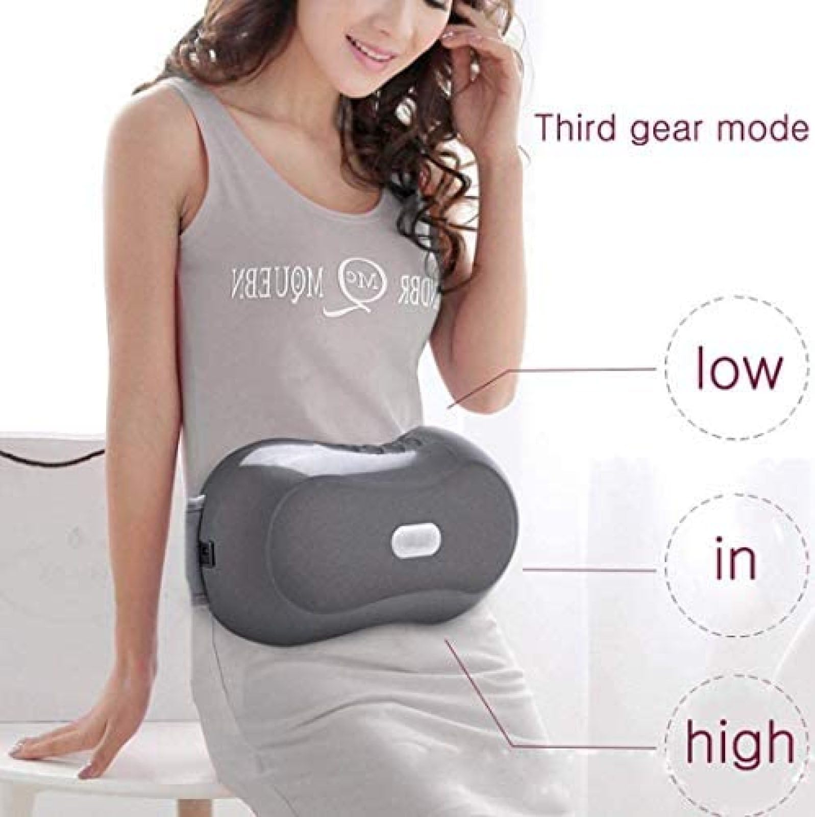 Amazon.com: Belly Slimming Electric Vibrating Massage Belt for