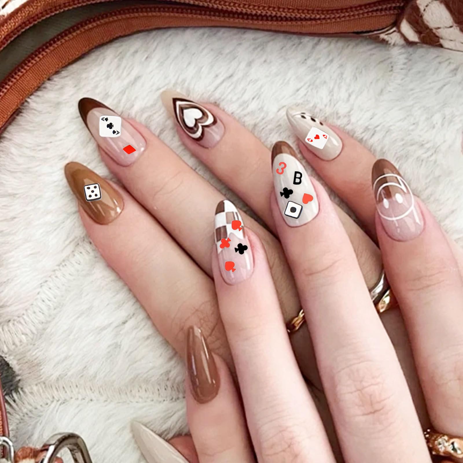 Amazon.co.jp: ネイル ホログラム ポーカー 2ケース ネイル