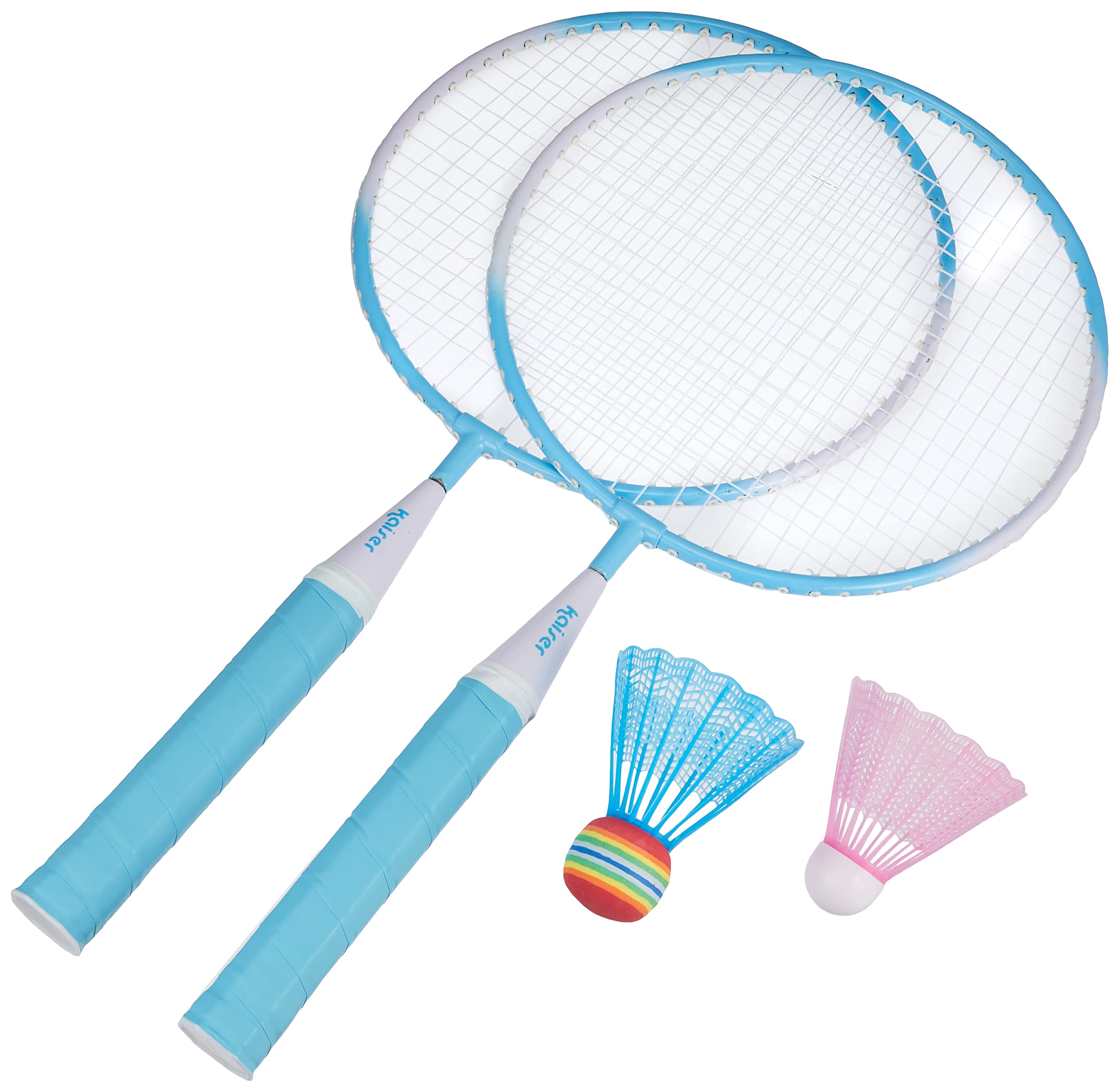 Amazon.co.jp: KAISER(カイザー)ワクワク キッズ バドミントン セット