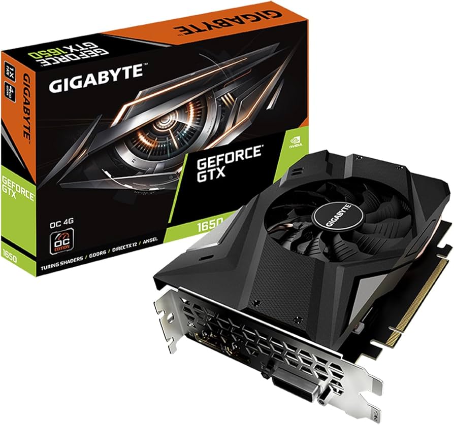 Amazon.com: GIGABYTE GeForce GTX 1650 D6 OC 4G (rev. 4.0) Graphics