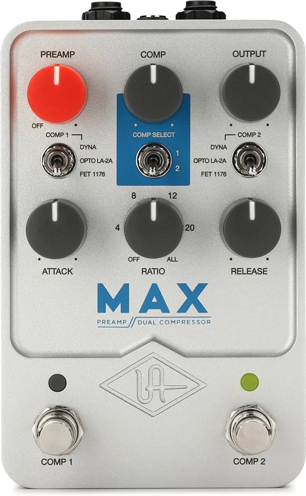 Amazon.com: Universal Audio Max Preamp & Dual Compressor
