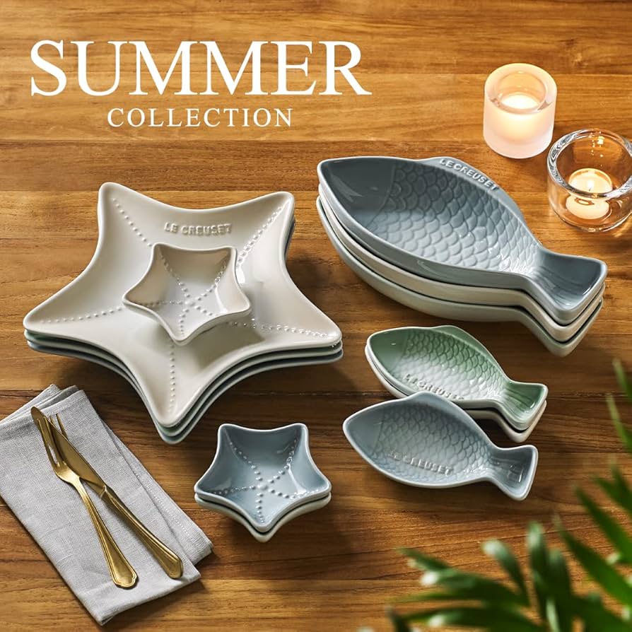 Amazon｜ル・クルーゼ(Le Creuset) 皿 スター フィッシュ・プレート