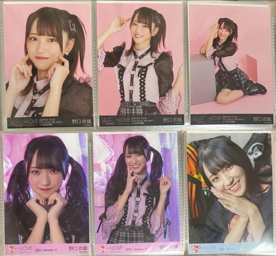 Amazon.co.jp: ⑬ =LOVE イコラブ 野口衣織 しゅきぴ 生写真 685N