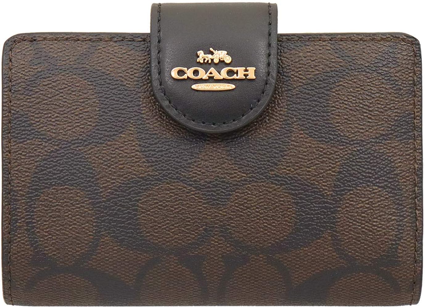 Amazon | [コーチ] COACH 財布(二つ折り財布) FC0082 C0082 ブラウン