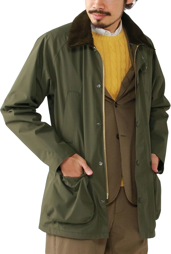 Amazon.co.jp: [ビームスプラス] マウンテンパーカー Barbour 別注