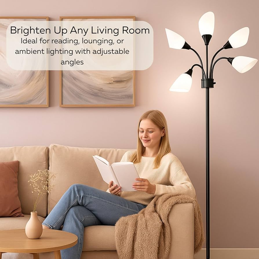 Amazon.co.jp : メデューサ フロアランプ アクリルシェードつき