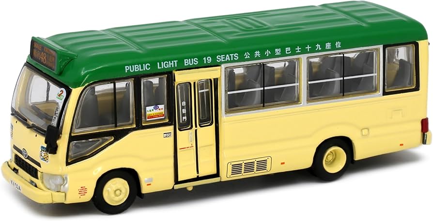 Amazon | Tiny City 1/76 No.180 トヨタ コースター (B70) 緑 ミニバス