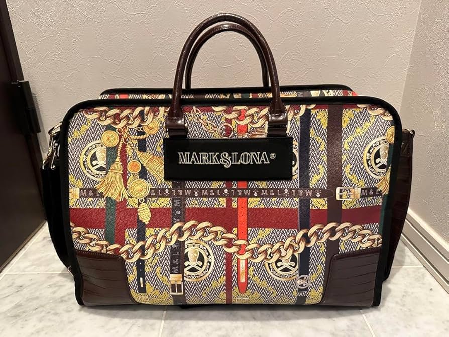 Amazon.co.jp: 木村拓哉着 マークアンドロナ ゴルフ ボストンバッグ