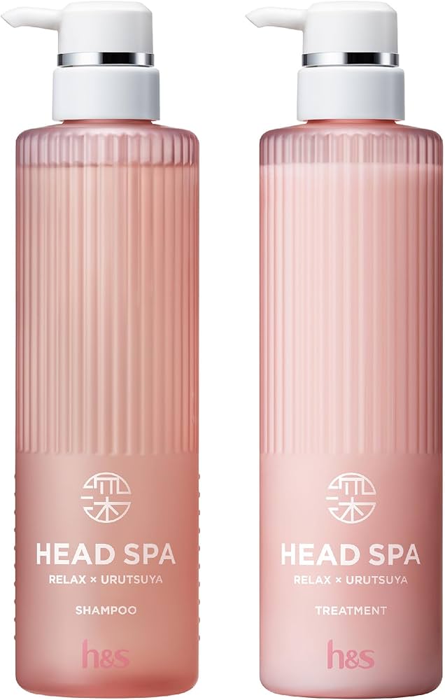 Amazon.co.jp: h&s深ヘッドスパ シャンプー&トリートメントセット 435g