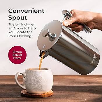 Amazon.com: MuellerLiving French Press Coffee Maker 34oz