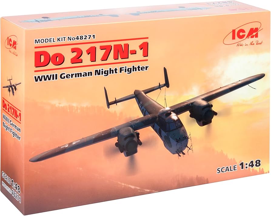 Amazon | アイシーエム ICM 1/48 ドイツ空軍 ドルニエDo217N-1 夜間