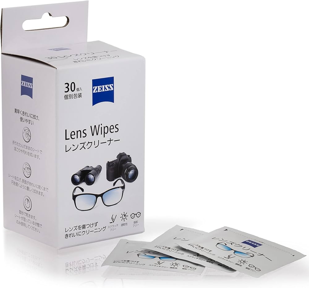 Amazon | ZEISS (ツァイス) レンズクリーニングペーパー Lens Wipes 30