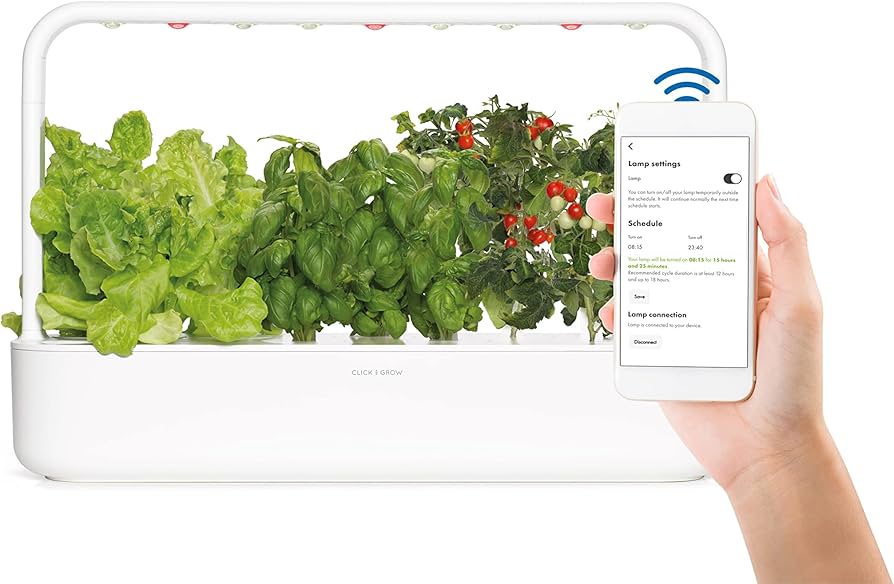 Amazon.com : Click and Grow Smart Garden 9 PRO w/Bluetooth | App