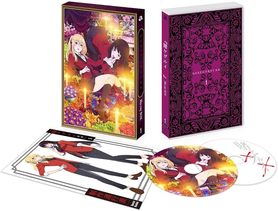 賭ケグルイ Blu-ray シーズン1・2 Amazon.co.jp: 「賭ケグルイ××」BD