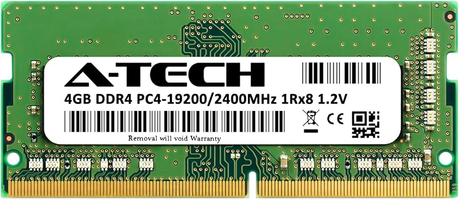 Amazon.co.jp: A-Tech 4GB RAM CT4G4SFS824A用 | DDR4 2400MHz PC4