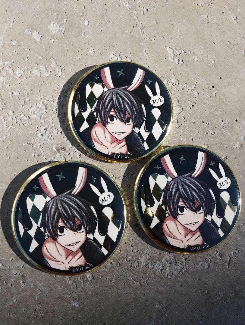 桃源暗鬼 桃裏楔 メディコス 缶バッジ 30個セット メディコス バニー缶