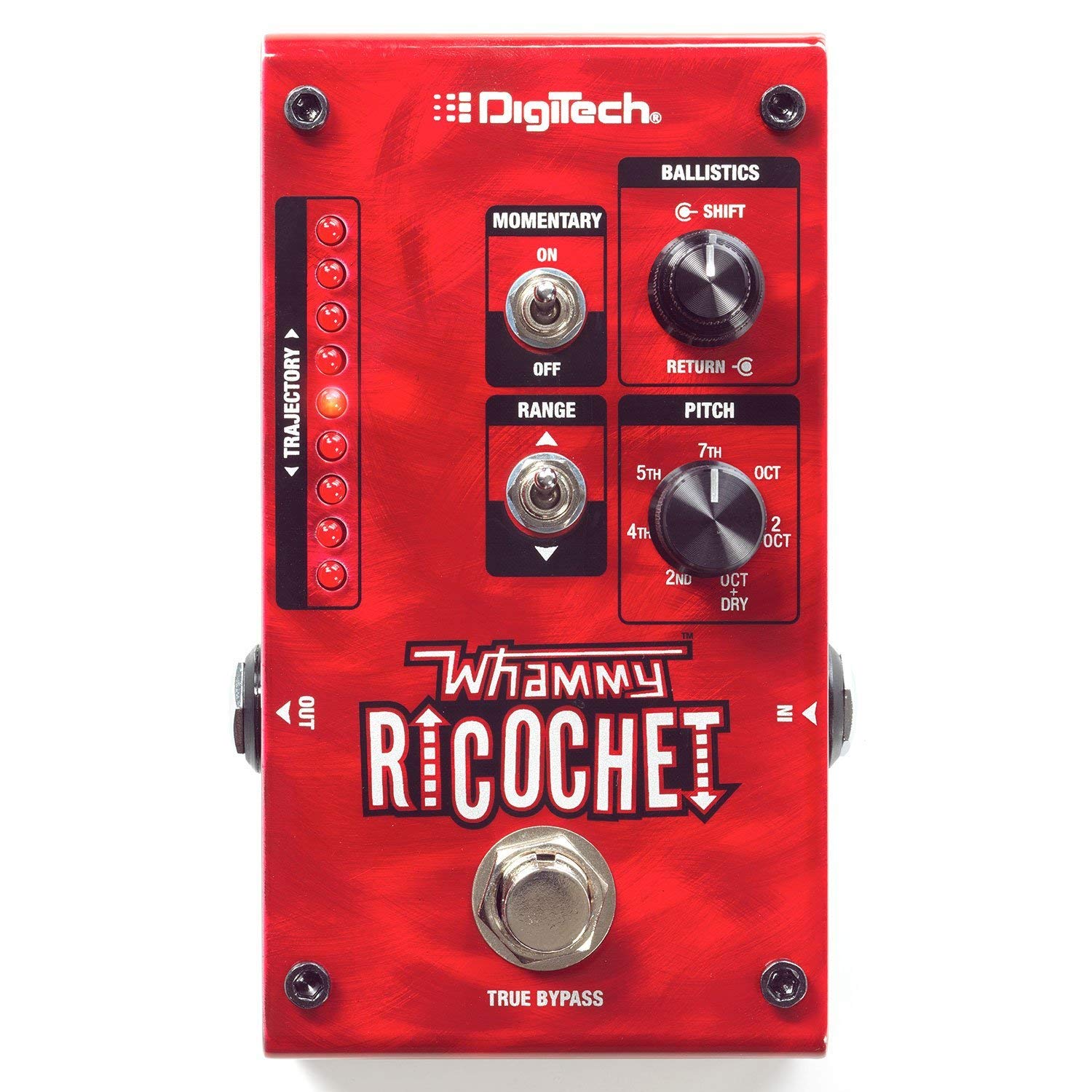 Amazon.com: Digitech WHAMMY RICOCHET Guitar Pitch Effect Pedal