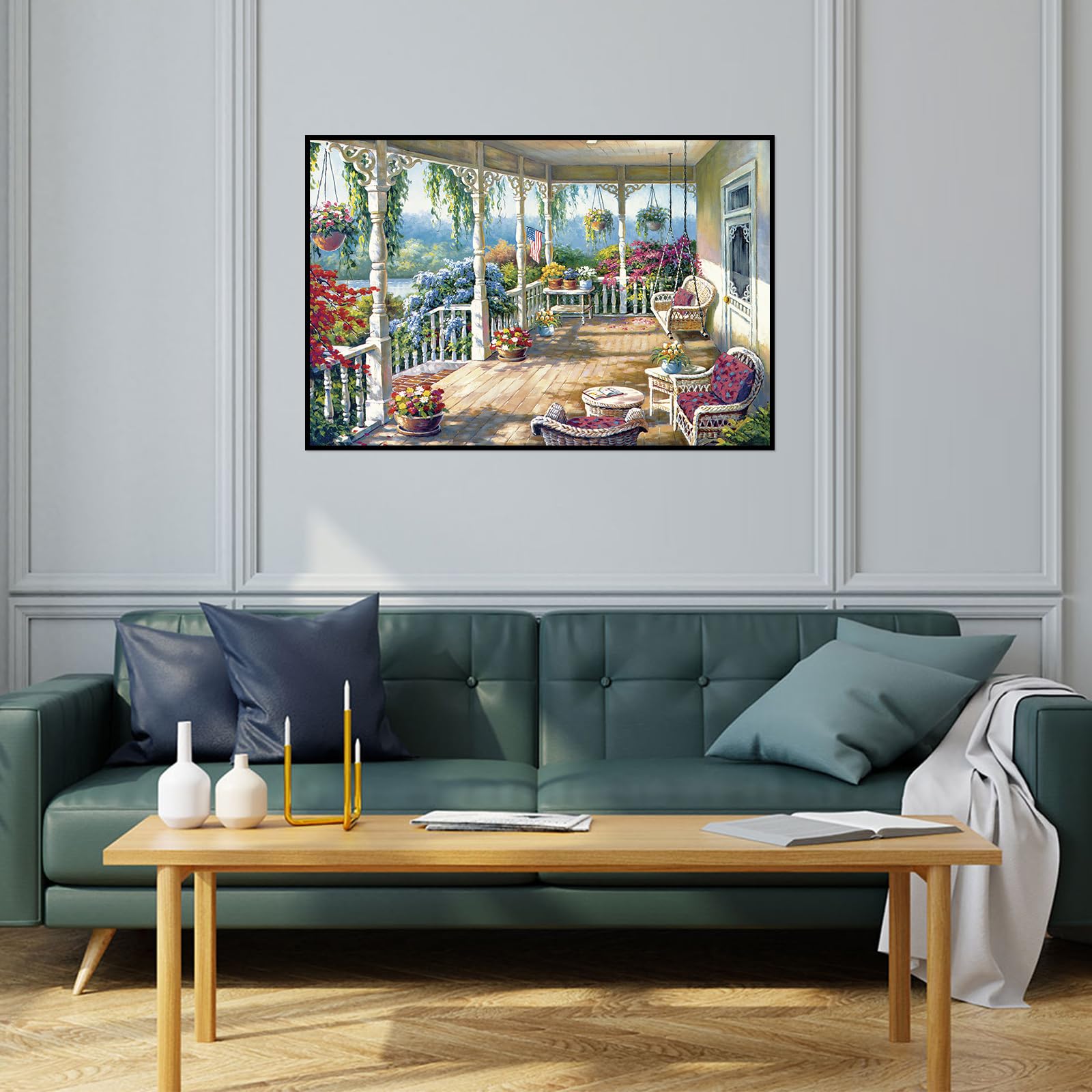 新品未開封】花のある部屋Eva Hannah ジグソーパズルレトロ