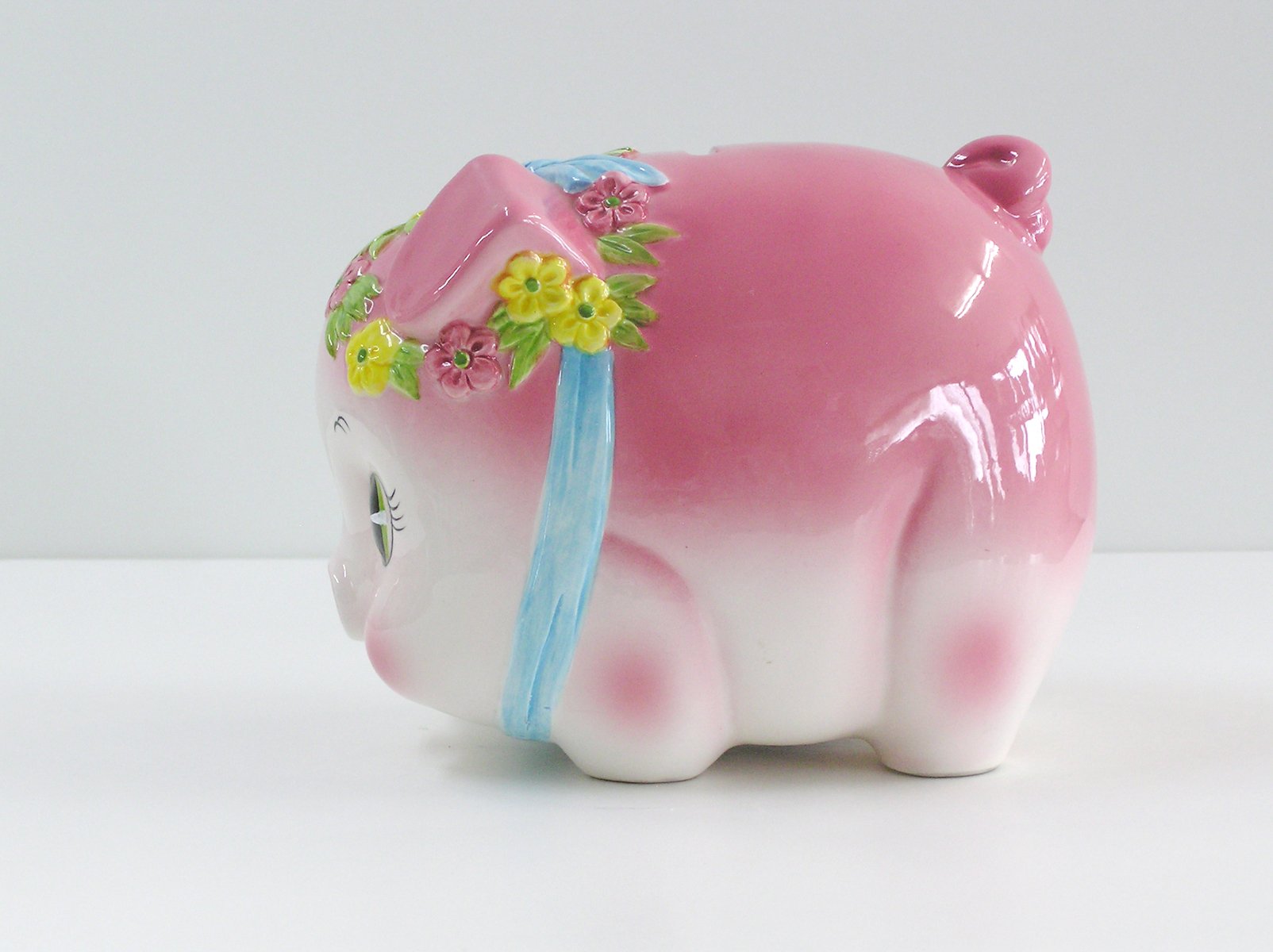 Amazon.co.jp: ピギーバンク 豚 貯金箱 大 ピンク S-60A : おもちゃ