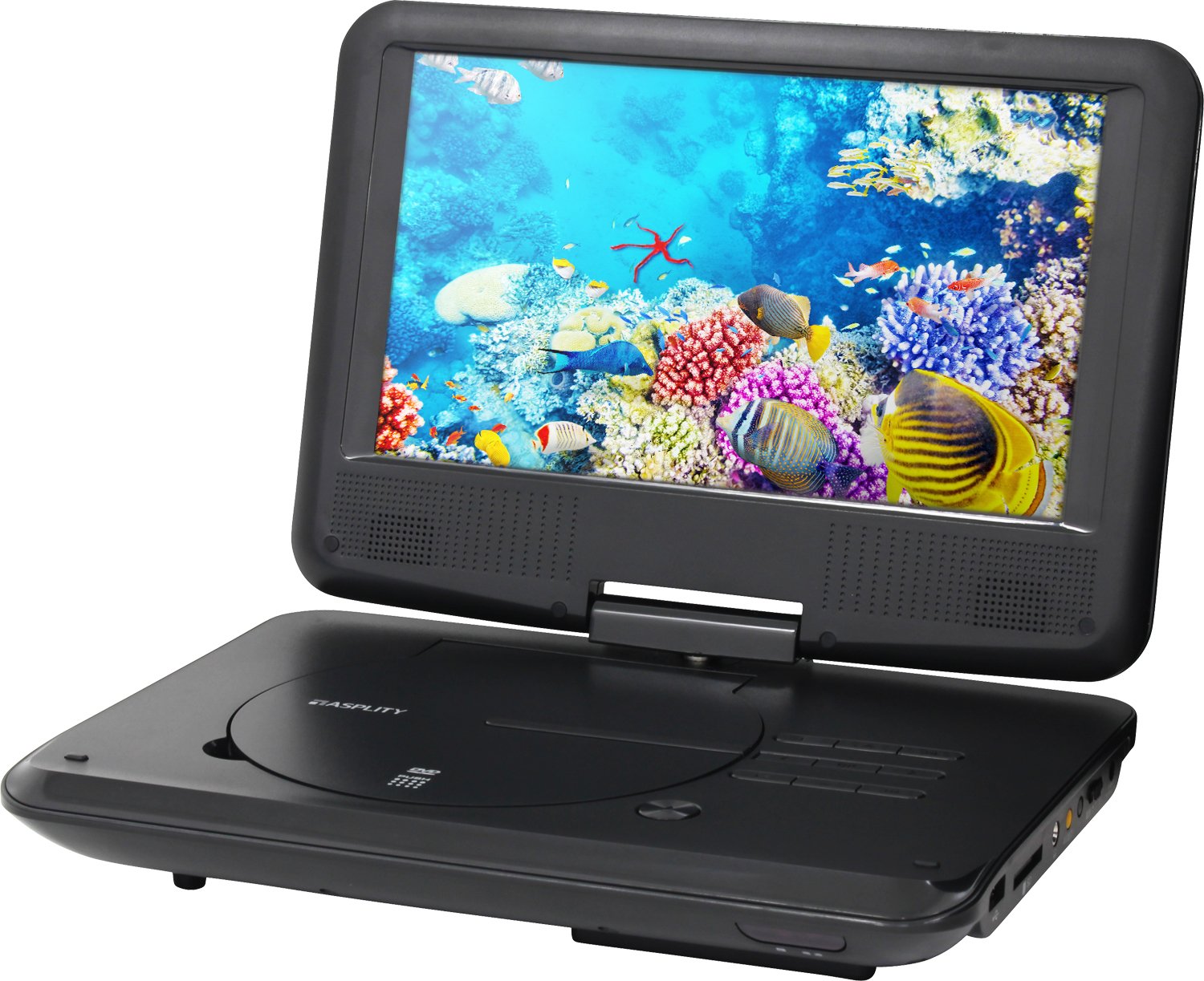 Amazon.co.jp: ASPILITY 9インチ 液晶ポータブルDVDプレーヤー 乾電池