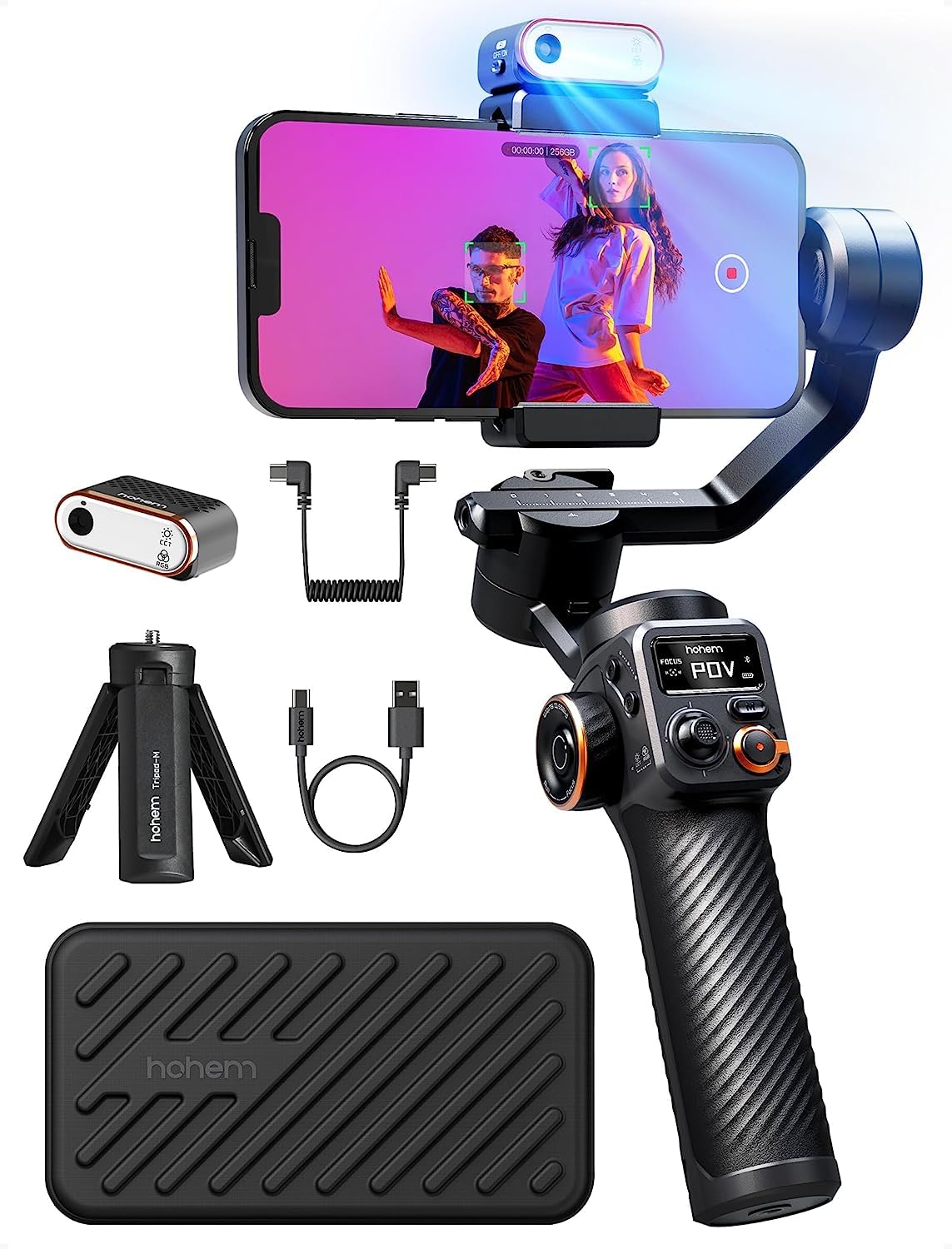 hohem iSteady M6 Kit 3-Achsen-Handy Stabilisator, Gimbal