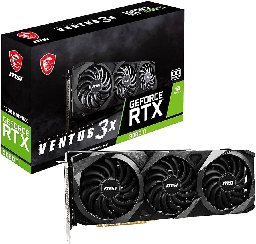 Amazon.com: MSI Gaming GeForce RTX 3080 Ti Ventus 3X 12G OC - 12GB