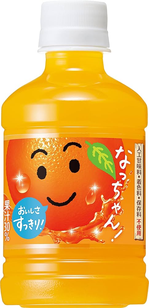 Amazon.co.jp: サントリー なっちゃん オレンジ 280ml ペット×24本