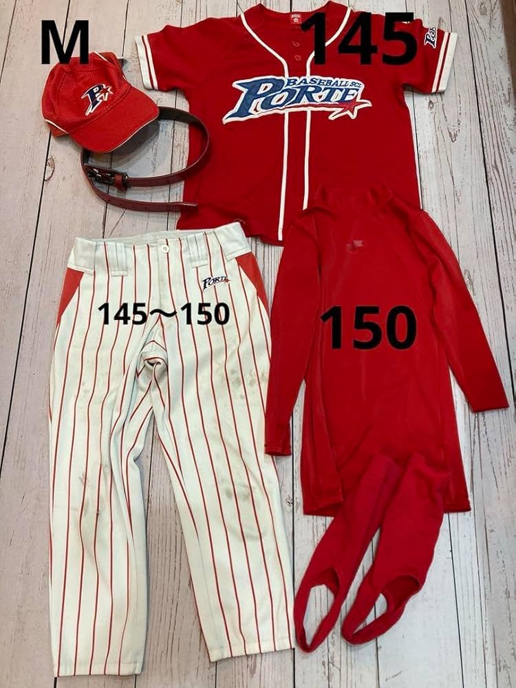 ポルテ ユニフォーム 7点セット ポルテ 野球 7点セット 活動紹介