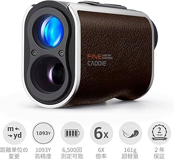 Amazon.co.jp: FineCaddie(ファインキャディ) J300 ブラウン ゴルフ用