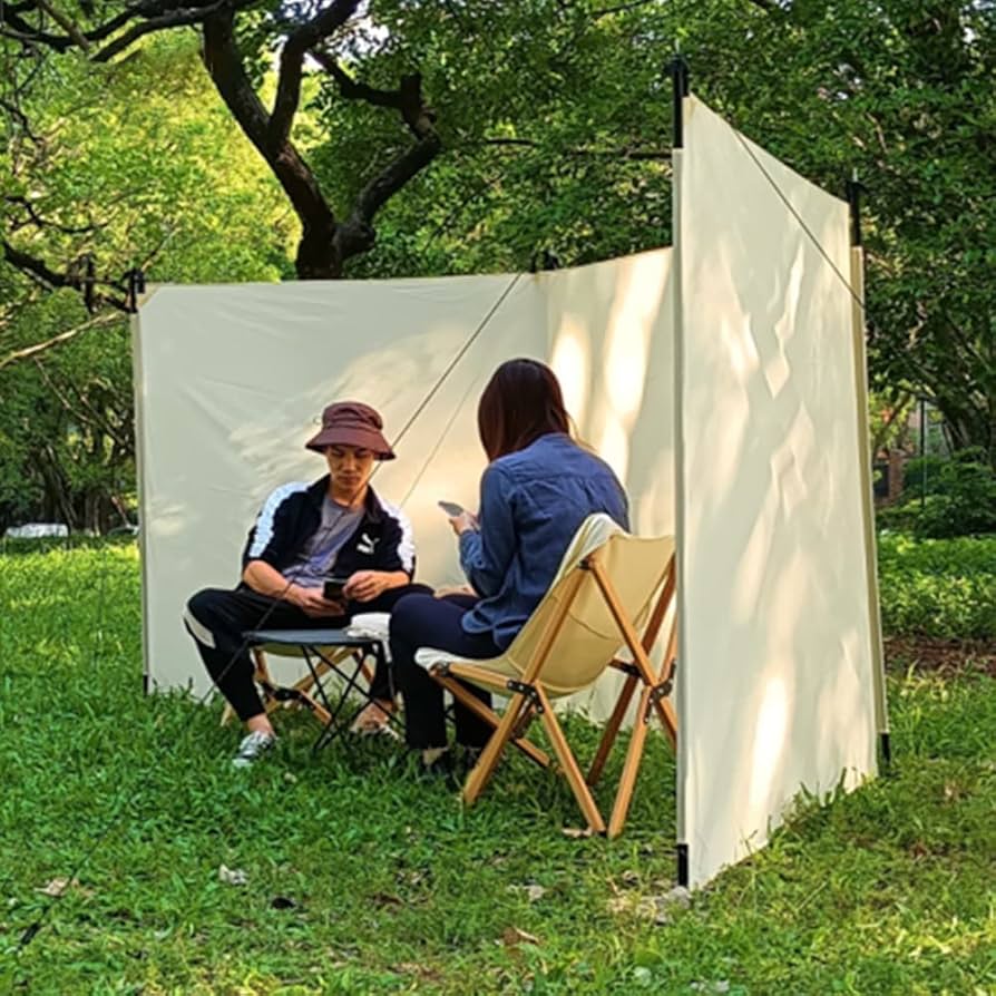 Amazon | ウィンドスクリーン キャンプ 陣幕 防風 タープ サイドシート