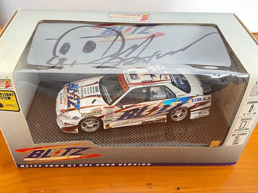 ホットワークス 1/24 ブリッツ D1 スカイライン ER34 2006仕様