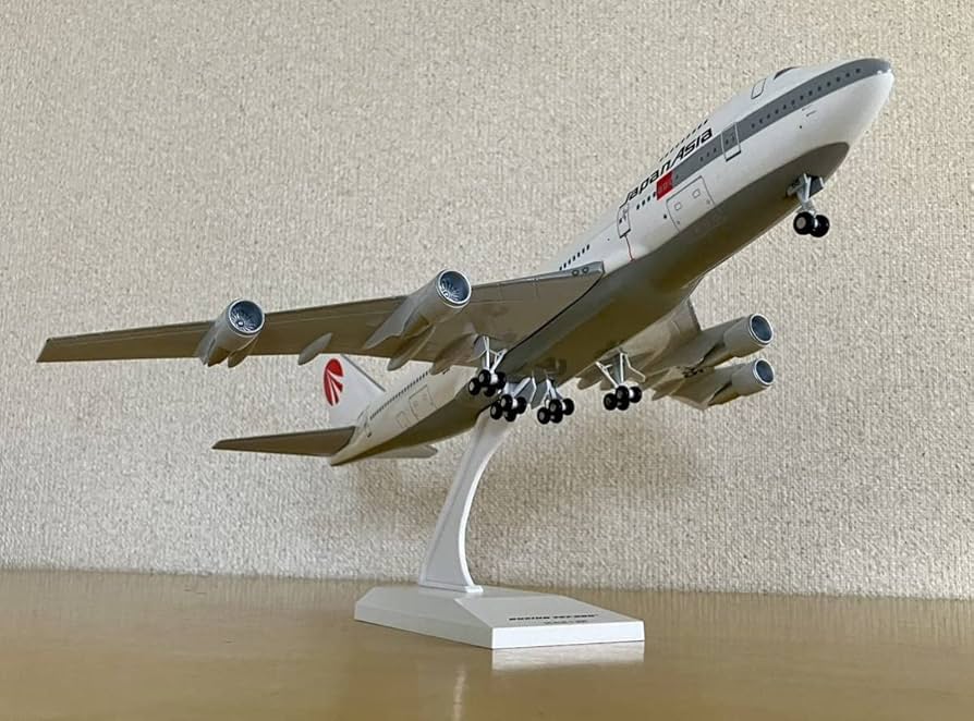 JALUX 1/200 JAA 747-200 (日本アジア航空) JALUX 1/200 JAA 747-200