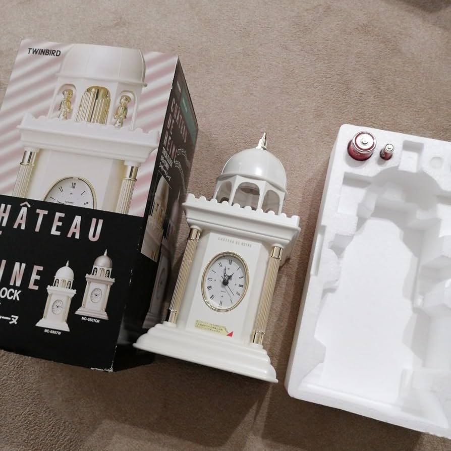 Amazon.co.jp: 鐘打ち人形 TWINBIRD 日本製 オルゴール搭載