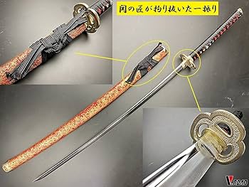 Amazon.co.jp: 模造刀-美術刀剣-関 豊臣秀吉拵え 大刀 一期一振 粟田口