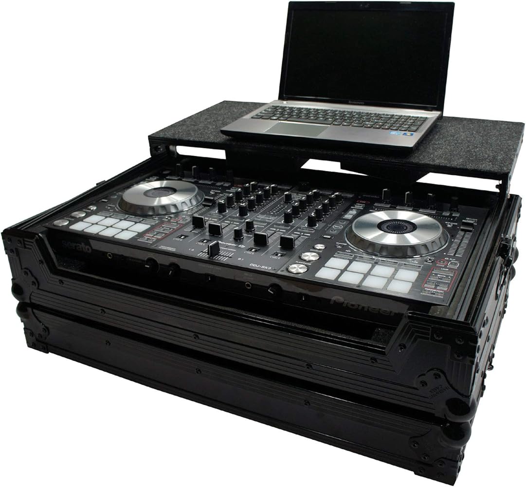 Amazon.com: Harmony Audio HCDDJSXLTBK Flight Glide Laptop Stand DJ