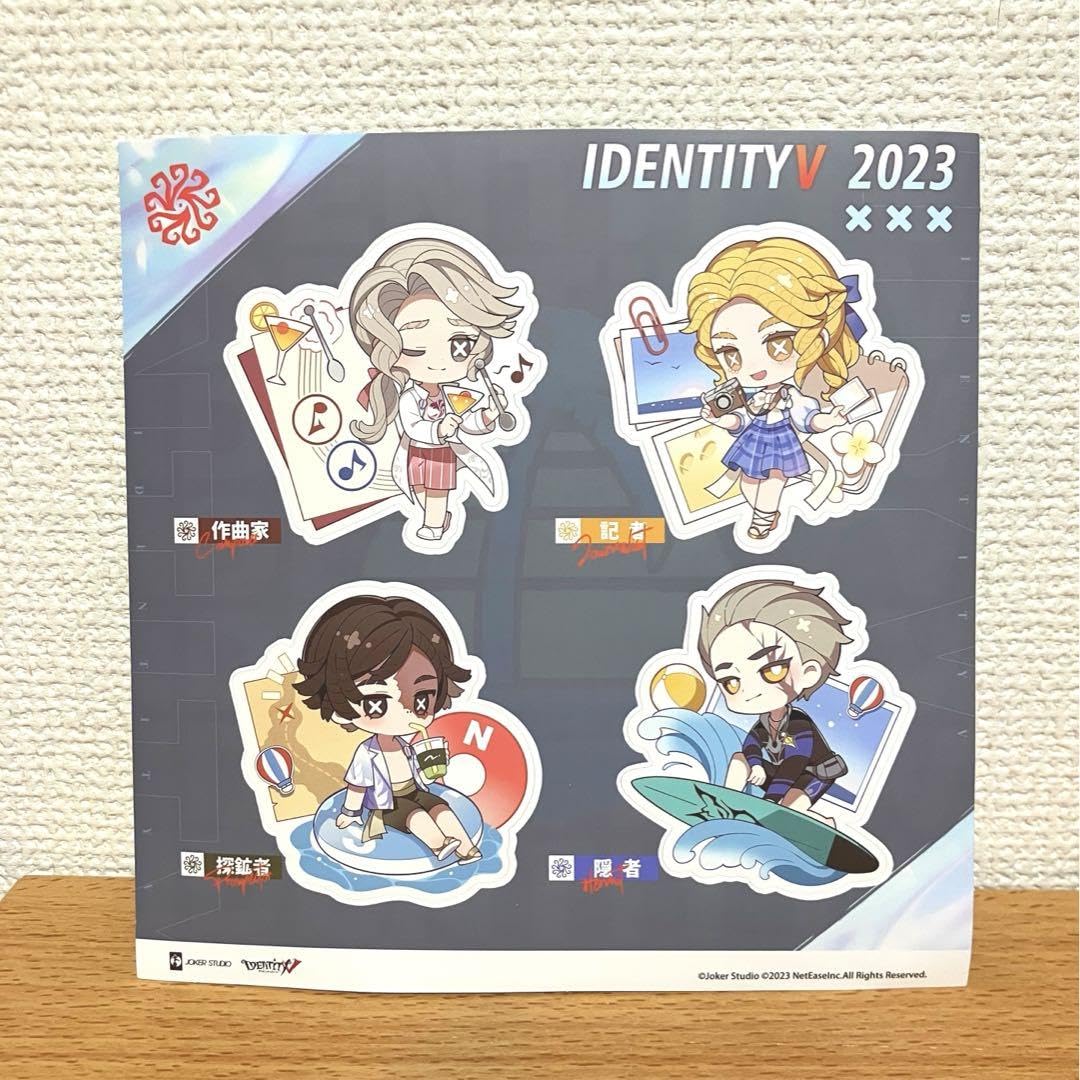 第五人格 夏コミ サマーダイブ 記者 缶バッジ Identity V 第五人格