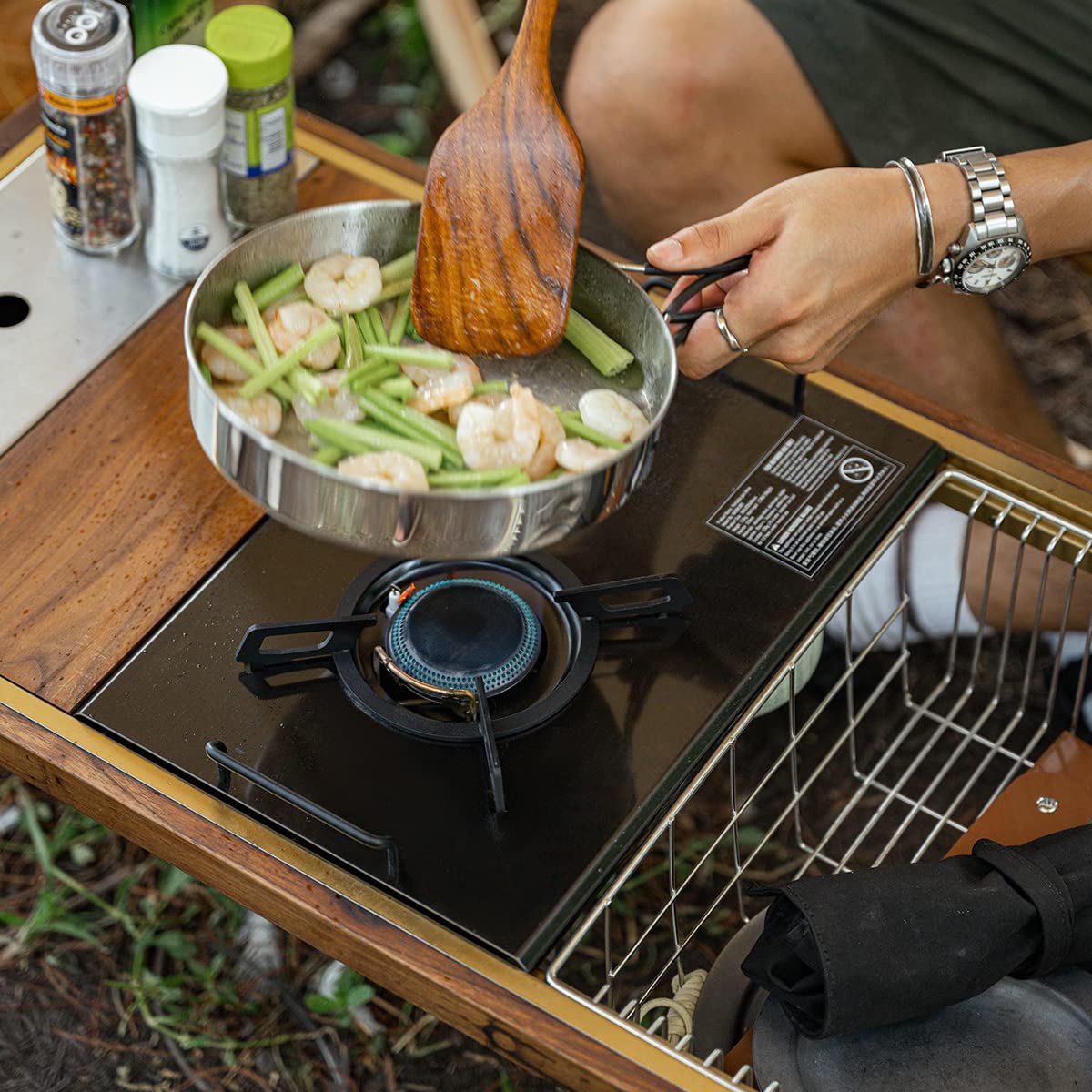 ネイチャーハイク シングルバーナー IGT フラットバーナー 【公式通販】