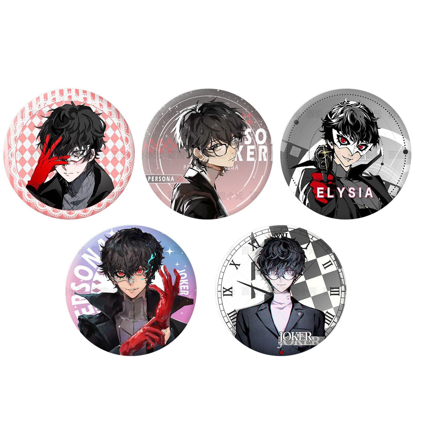 ペルソナ 缶バッジ 主人公 ペルソナ 缶バッジ 主人公 【公式通販】