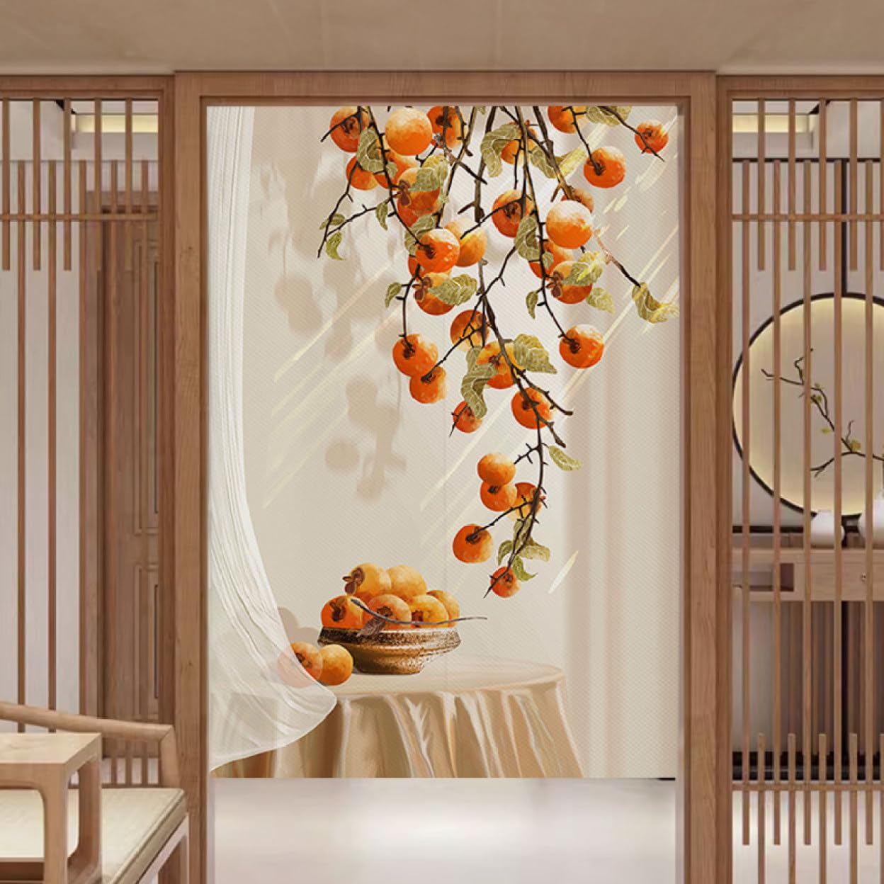 Amazon｜NASFH 間仕切りカーテン 断熱防寒 のれん おしゃれ 目隠し