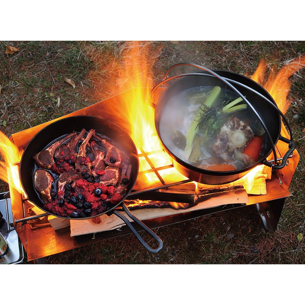 Amazon | [UNIFLAME] 薪グリルII ラージ 682852 焚火台 | UniFlame