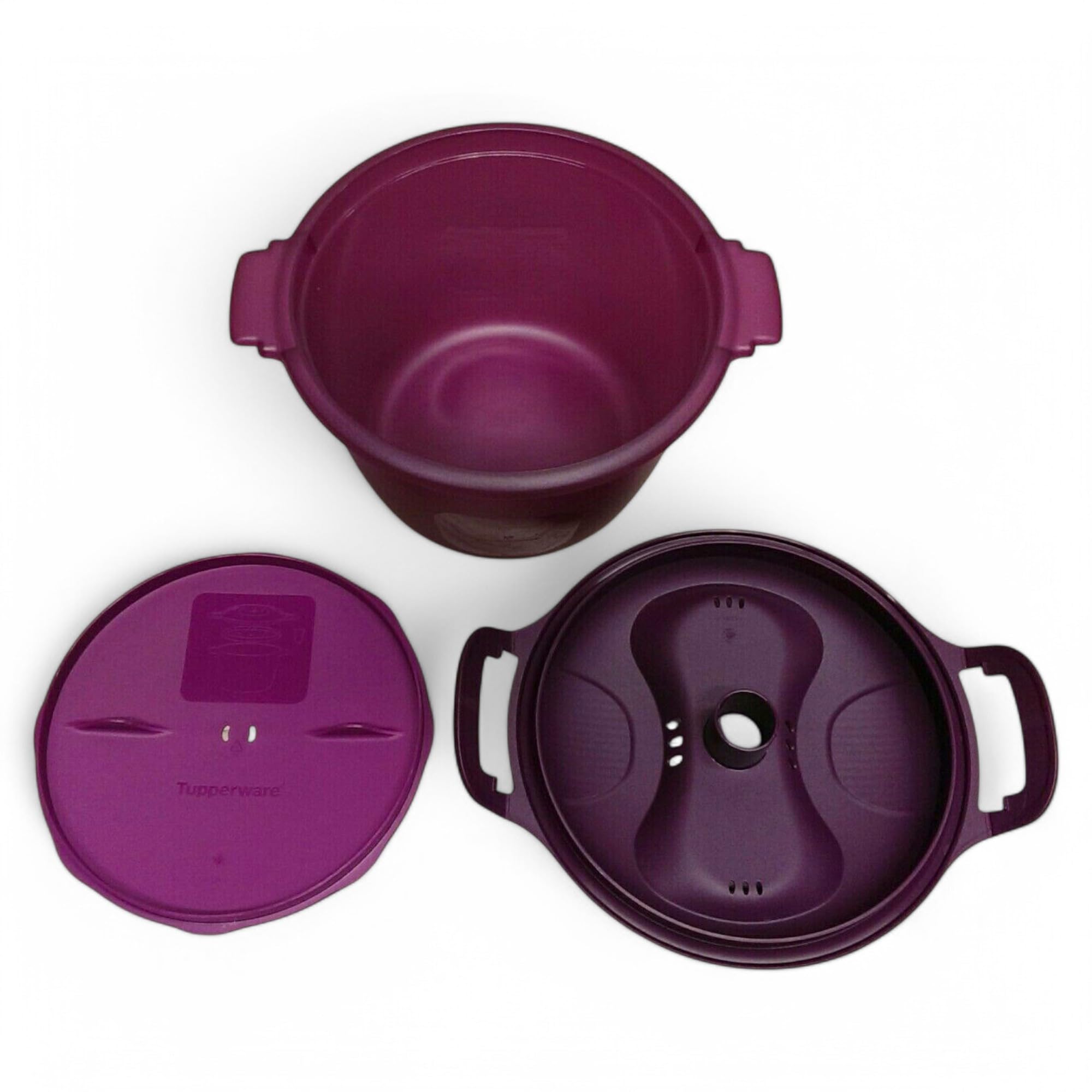 Amazon.com: Tupperware Microwave Rice Cooker Purple Large 3L or 12