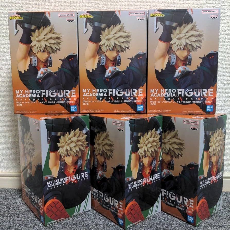 Amazon.co.jp: ヒロアカ フィギュア 爆豪勝己 1社限定 gigo限定 セット