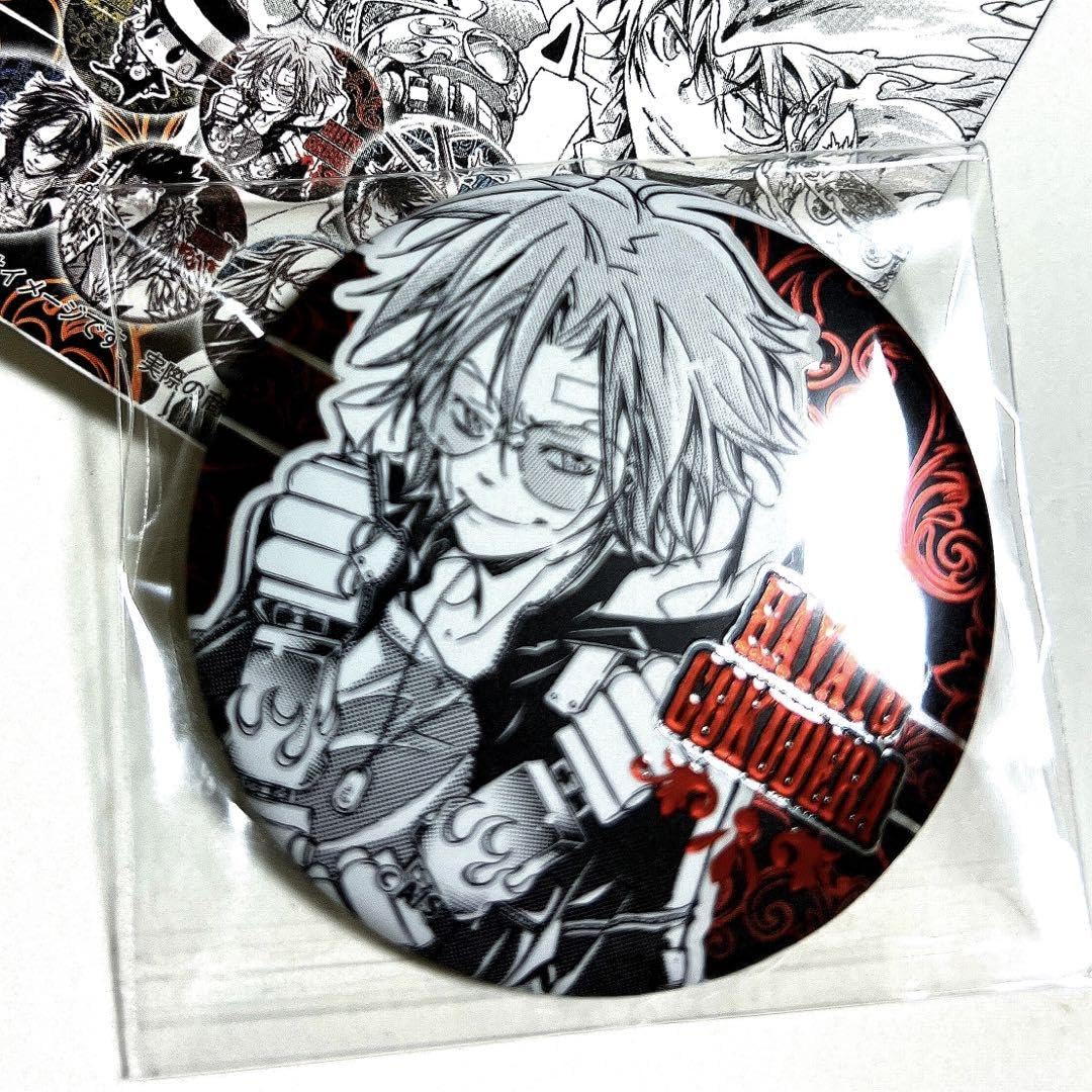 REBORN JF2016 缶バッジ ジャンプフェスタ 獄寺隼人 新和風 REBORN