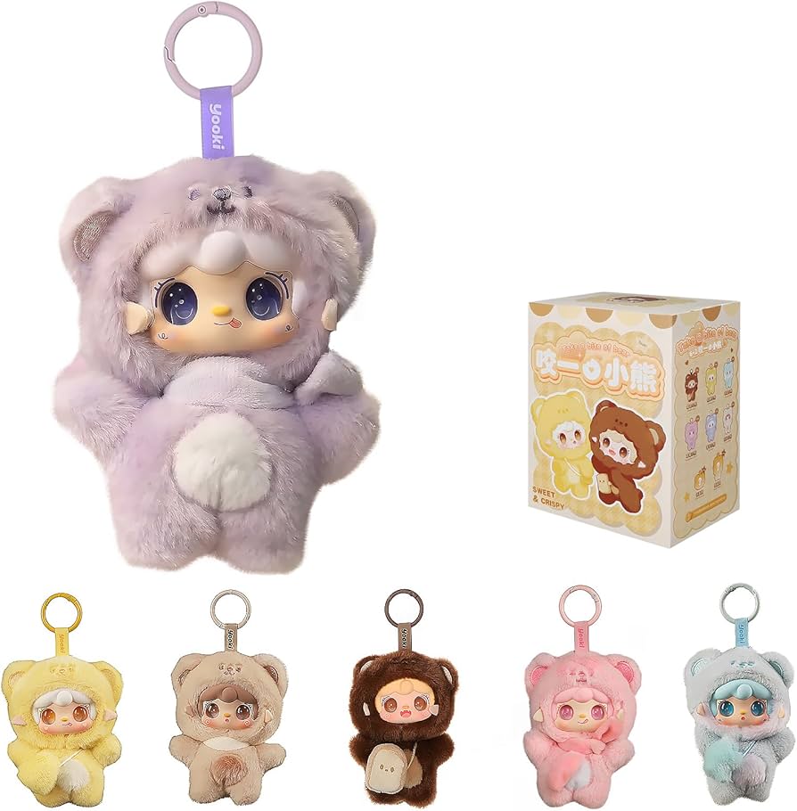 Amazon.com: MTNSPTCR Yooki Take a Bite of Bear Series Plush Blind