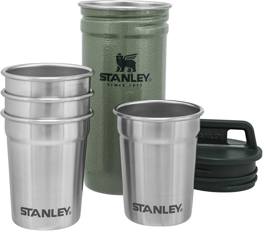 Amazon.com: STANLEY Adventure Pre-Party Nesting Shot Glass Set | 4