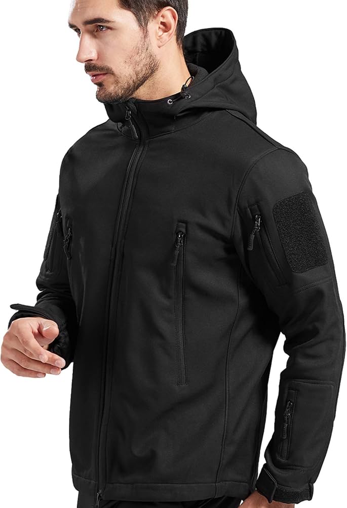 FFNIU Tactical Jackets for Men, Waterproof and Windproof Outdoor