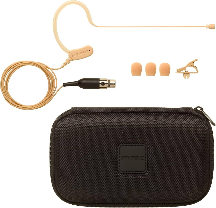 Amazon.com: Shure Microflex MX153 Earset Headworn Microphone - Tan