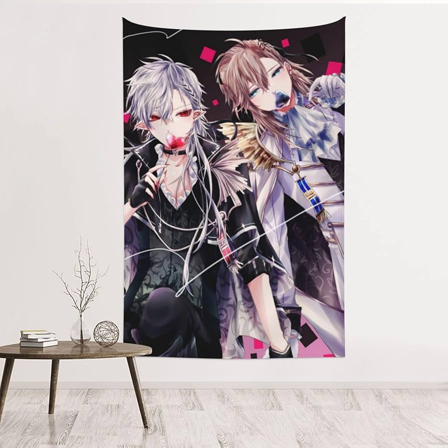 Amazon.co.jp: タペストリー Vtuber にじ 葛葉 叶 壁掛け 壁