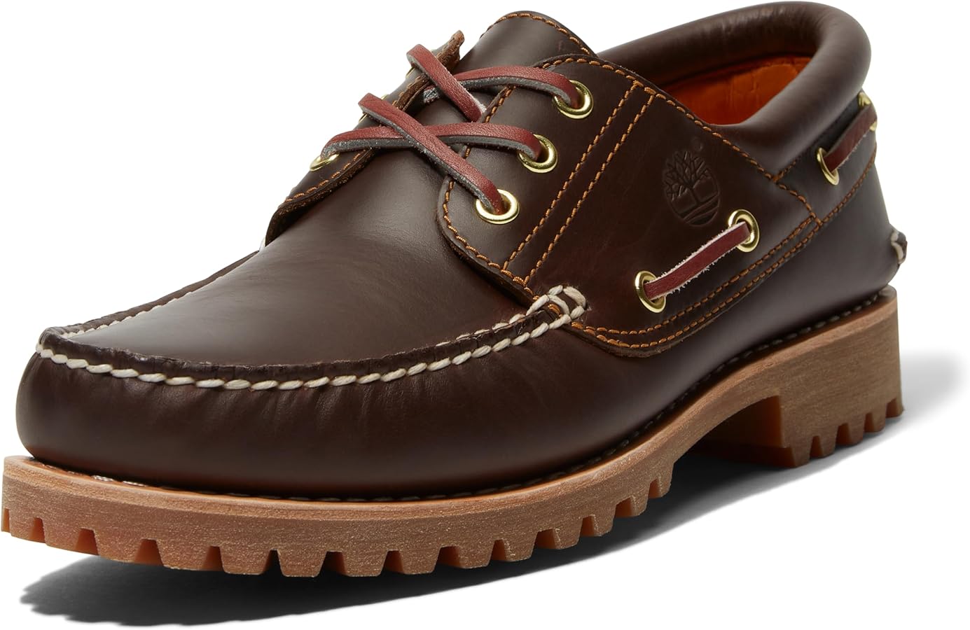 Amazon.com: Timberland Men's Authentic 3-Eye Lug Handsewn Boat